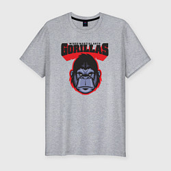 Футболка slim-fit Gorillas MMA, цвет: меланж