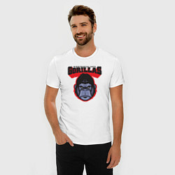 Футболка slim-fit Gorillas MMA, цвет: белый — фото 2