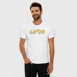 Футболка slim-fit Love Africa, цвет: белый — фото 2