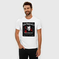 Футболка slim-fit Jack Torrance, цвет: белый — фото 2