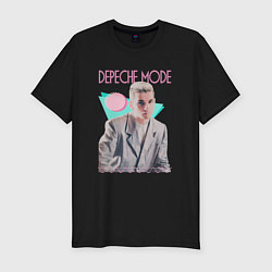 Футболка slim-fit Depeche Mode 80s Dave, цвет: черный