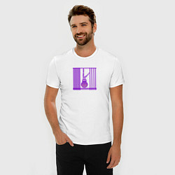 Футболка slim-fit Шляпа и чулки, цвет: белый — фото 2