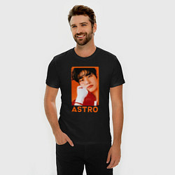 Футболка slim-fit Astro MJ, цвет: черный — фото 2