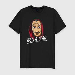 Футболка slim-fit Bella ciao - Money heist, цвет: черный