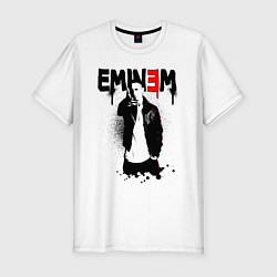 Футболка slim-fit Eminem finger, цвет: белый