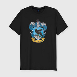 Футболка slim-fit Ravenclaw факультет, цвет: черный