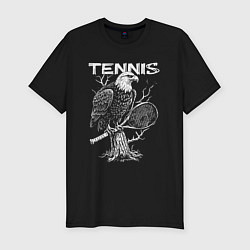 Футболка slim-fit Орел теннис, цвет: черный