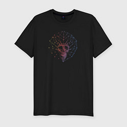 Футболка slim-fit Мёртвая Сеть, цвет: черный