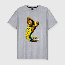 Футболка slim-fit Kobe Bryant dunk, цвет: меланж