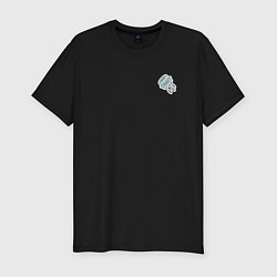 Футболка slim-fit Транзистор биполярный, цвет: черный