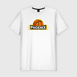 Футболка slim-fit Phoenix NBA, цвет: белый