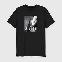 Футболка slim-fit Yeji idol, цвет: черный