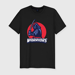 Футболка slim-fit Samurai warriors, цвет: черный