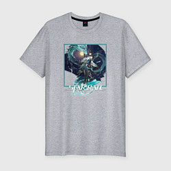 Футболка slim-fit Дань Хэн: Пожиратель Луны, цвет: меланж