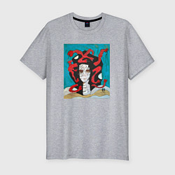 Футболка slim-fit Medusa the Gorgon, цвет: меланж