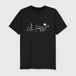 Футболка slim-fit Lil Peep playlist bill 2, цвет: черный