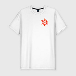 Футболка slim-fit Символика Велеса, цвет: белый