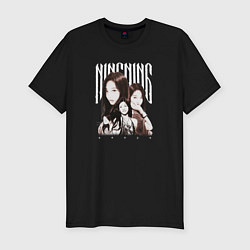 Футболка slim-fit Ningning Idol, цвет: черный