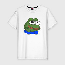 Футболка slim-fit Пепе добри, цвет: белый