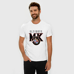 Футболка slim-fit Ultimate mortal kombat - logo, цвет: белый — фото 2