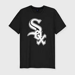 Футболка slim-fit Chicago white sox - baseball, цвет: черный