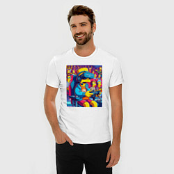 Футболка slim-fit Bart Simpson - esports, цвет: белый — фото 2