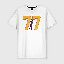 Футболка slim-fit Luka shot, цвет: белый