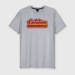 Футболка slim-fit Cavaliers Cleveland, цвет: меланж