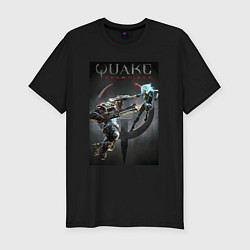 Футболка slim-fit Quake champions - NYX and Sorlag, цвет: черный
