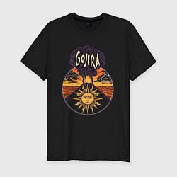 Футболка slim-fit Gojira - Magma, цвет: черный