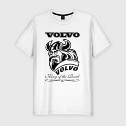 Футболка slim-fit Volvo viking, цвет: белый