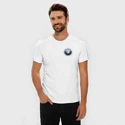 Футболка slim-fit Черное зеркало - Plug back in, цвет: белый — фото 2
