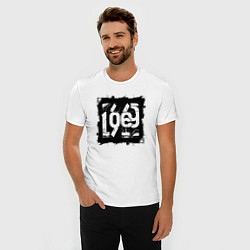 Футболка slim-fit Графическая 1969, цвет: белый — фото 2