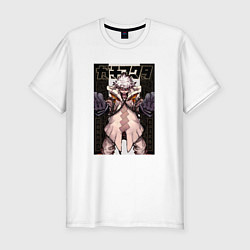 Футболка slim-fit Небесник Рудо - Гачиакута, цвет: белый