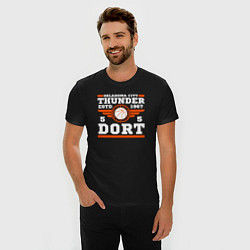 Футболка slim-fit Dort - Oklahoma, цвет: черный — фото 2