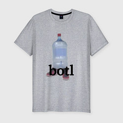 Мужская slim-футболка Botl Meme