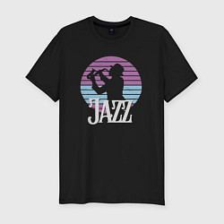 Футболка slim-fit Jazz soul, цвет: черный