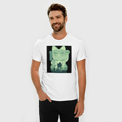 Футболка slim-fit Neko Turbo Granny Dandadan, цвет: белый — фото 2