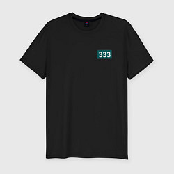 Мужская slim-футболка Игрок - 333