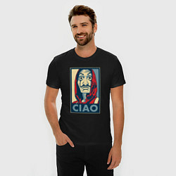 Футболка slim-fit Ciao, цвет: черный — фото 2