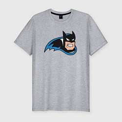 Мужская slim-футболка Angry Batman
