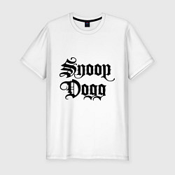 Футболка slim-fit Snoop Dogg, цвет: белый
