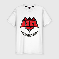 Футболка slim-fit Hellraisers, цвет: белый