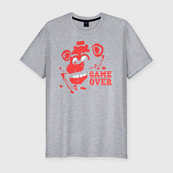 Футболка slim-fit Freddy Game Over, цвет: меланж