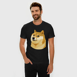 Футболка slim-fit Doge, цвет: черный — фото 2