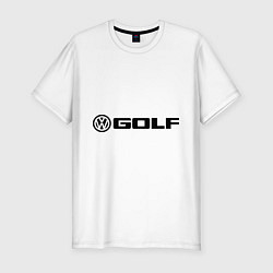 Футболка slim-fit Volkswagen Golf, цвет: белый