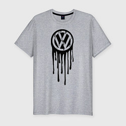Футболка slim-fit Volkswagen, цвет: меланж