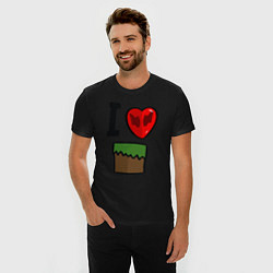 Футболка slim-fit I love Dilleron, цвет: черный — фото 2
