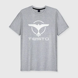 Футболка slim-fit Tiesto, цвет: меланж