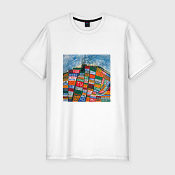 Футболка slim-fit Radiohead, цвет: белый